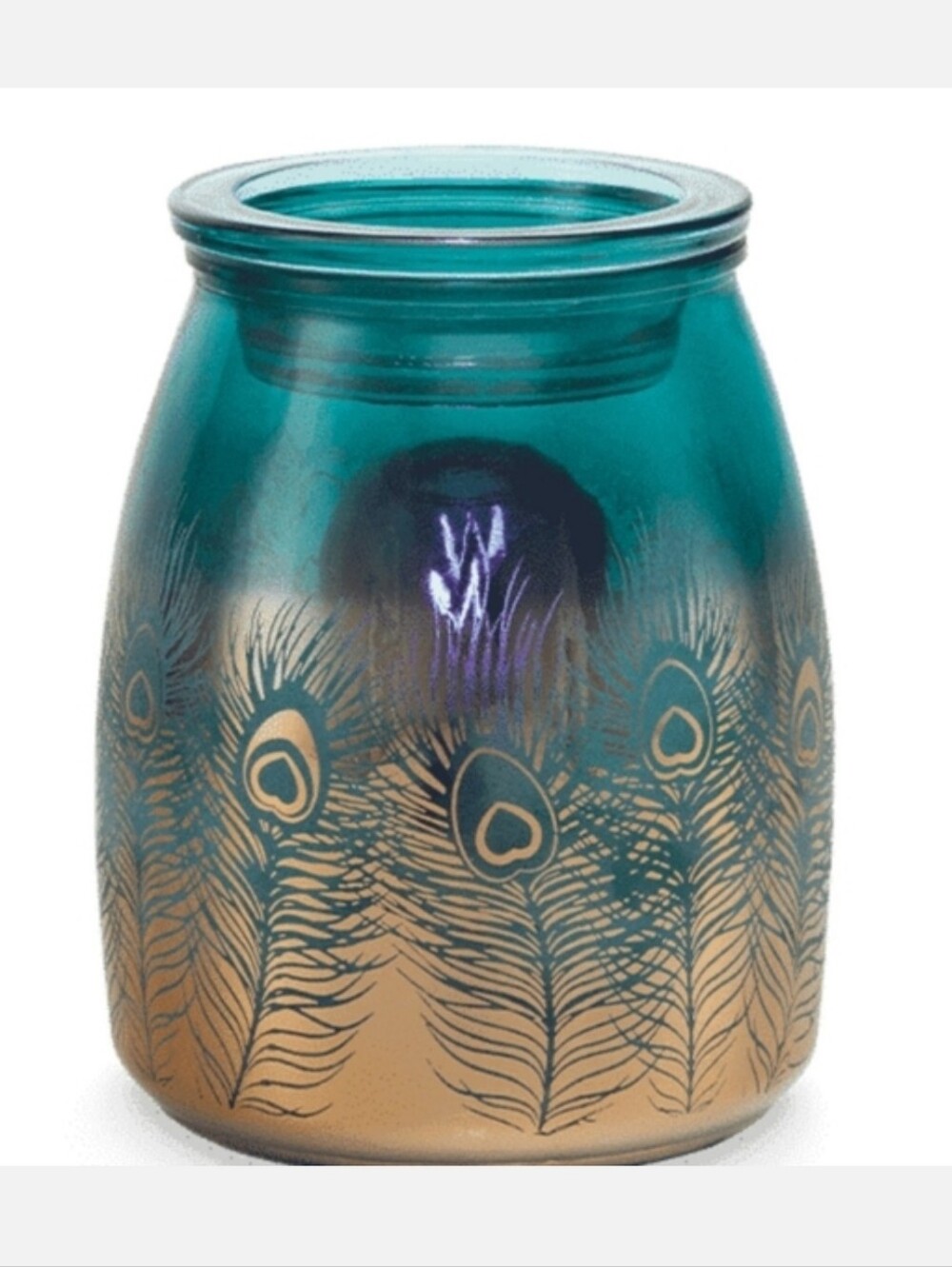 Scentsy "Be Bold" Peacock Scentsy Warmer NWT